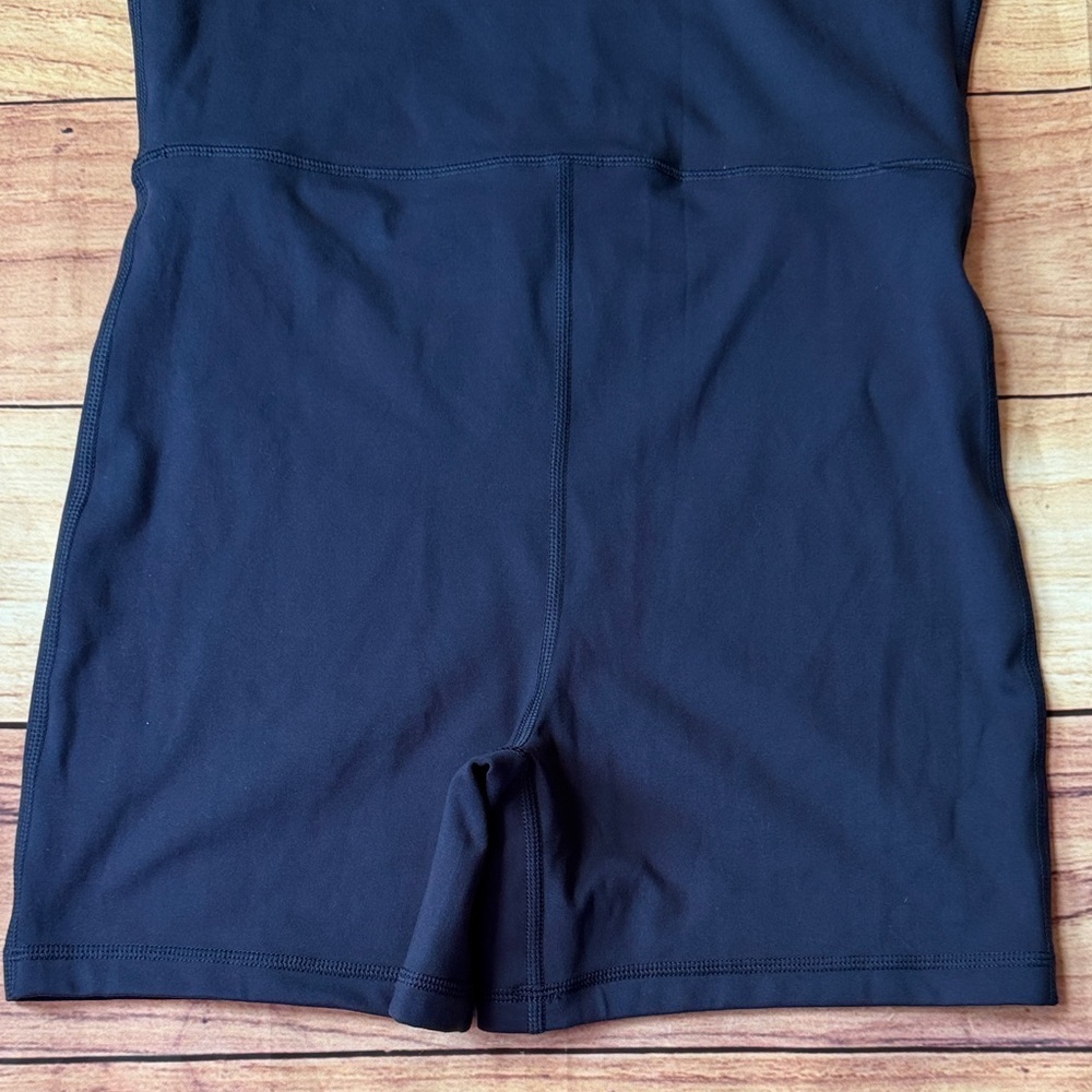 Yogalicious Lux Blue Sleeveless Romper - Picture 6 of 7
